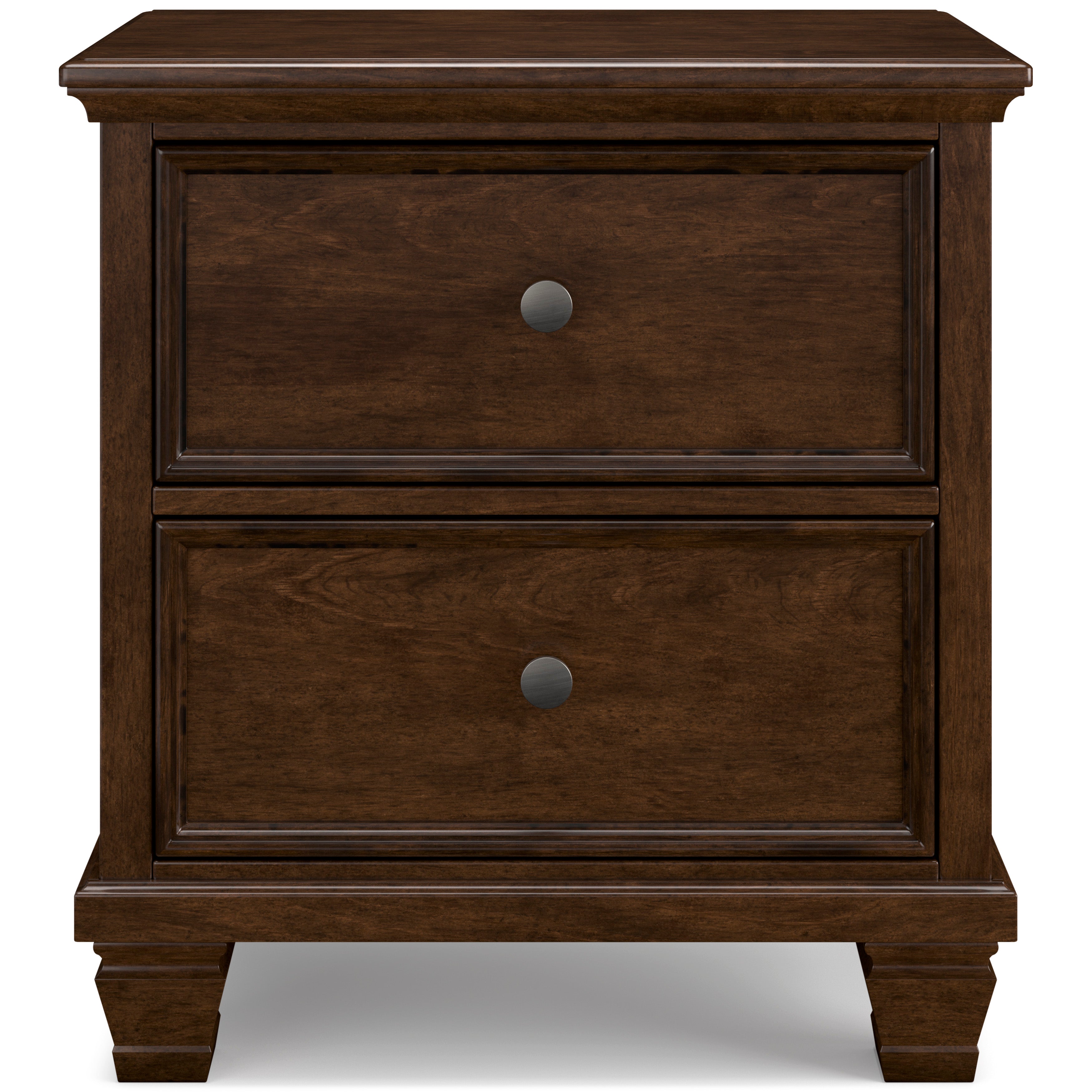 Danabrin Brown Twin Panel 6-Piece Bedroom Set w/ 2 Nightstands