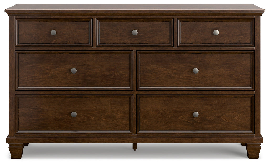 Danabrin Brown Twin Panel Bed, Dresser and Nightstand