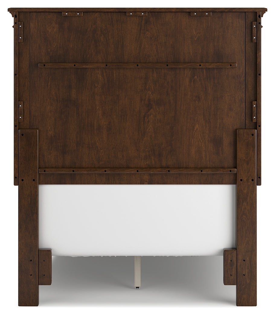 Danabrin Brown Twin Panel Youth Bed