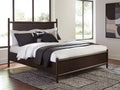 Dantenton Merlot California King Panel Bed