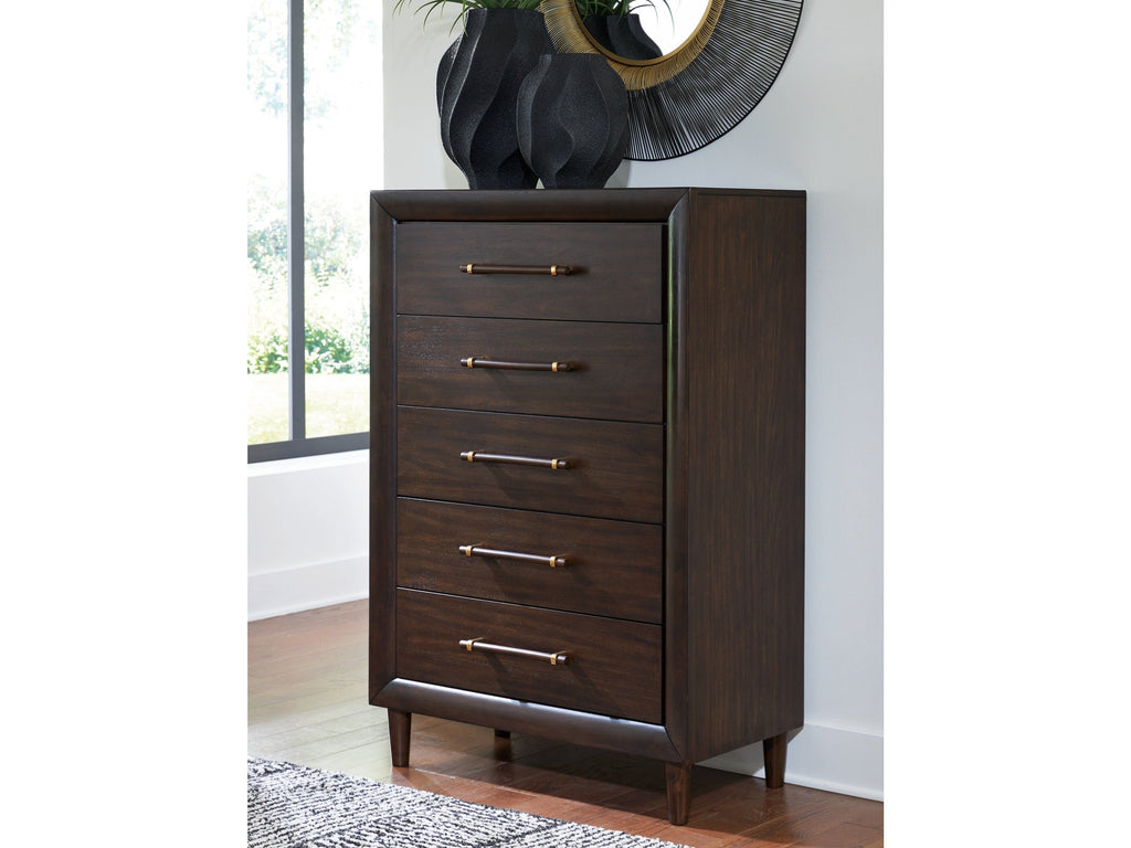 Dantenton Merlot Chest of Drawers