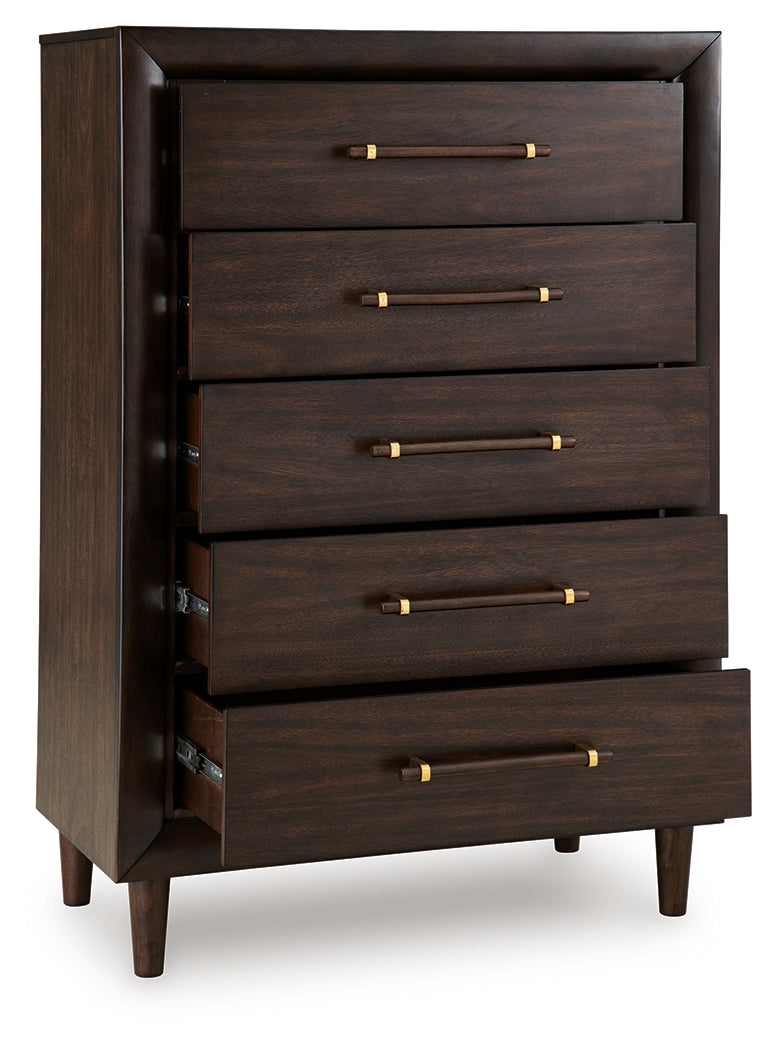Dantenton Merlot Chest of Drawers