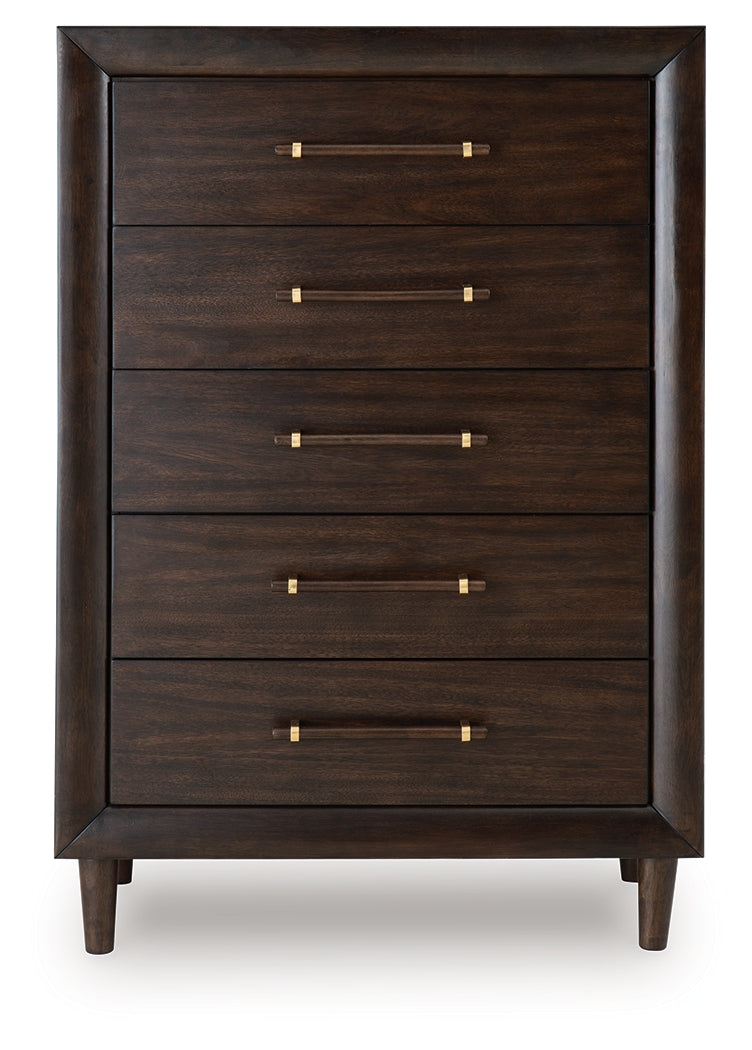 Dantenton Merlot Chest of Drawers
