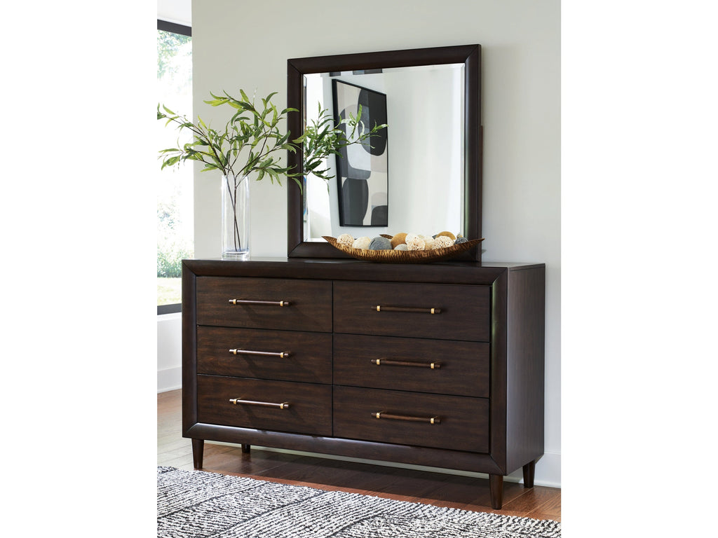Dantenton Merlot Dresser and Mirror