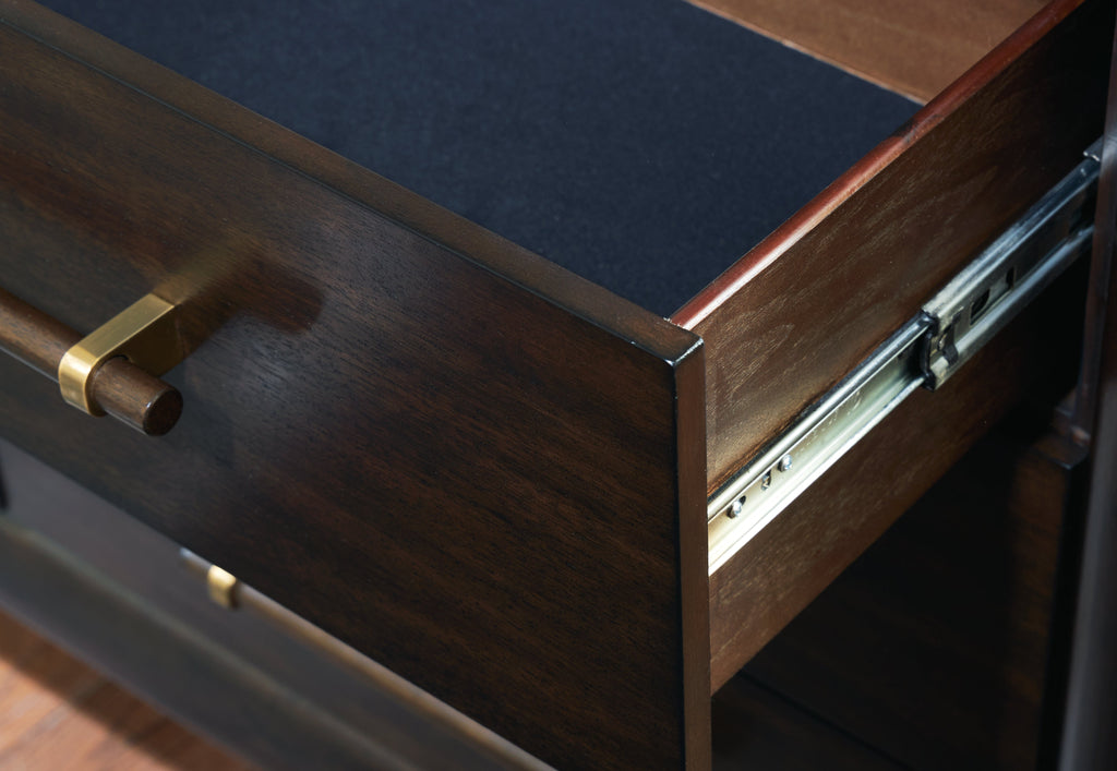 Dantenton Merlot Dresser and Mirror