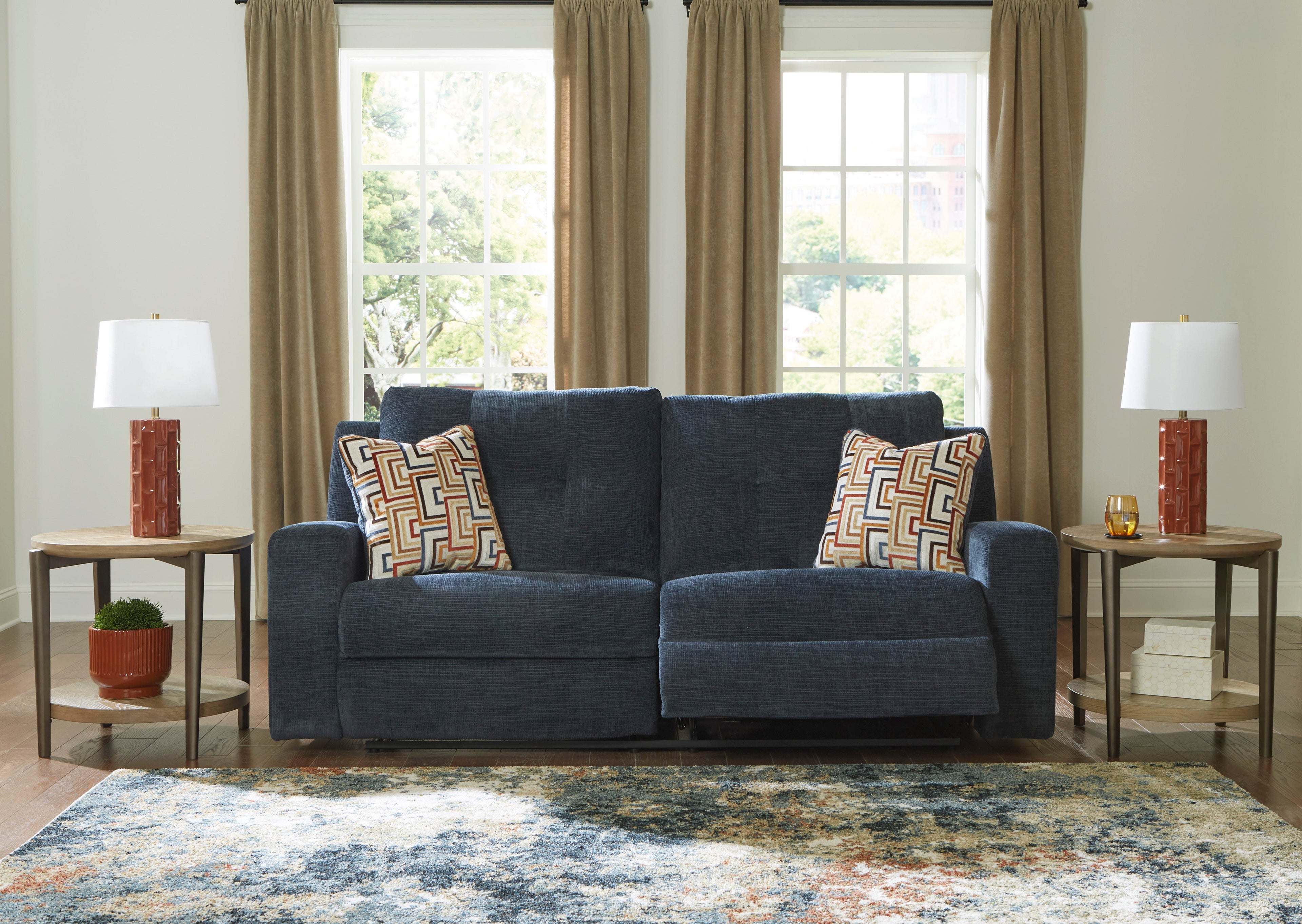 Danum Ink 2 Seat Reclining Sofa