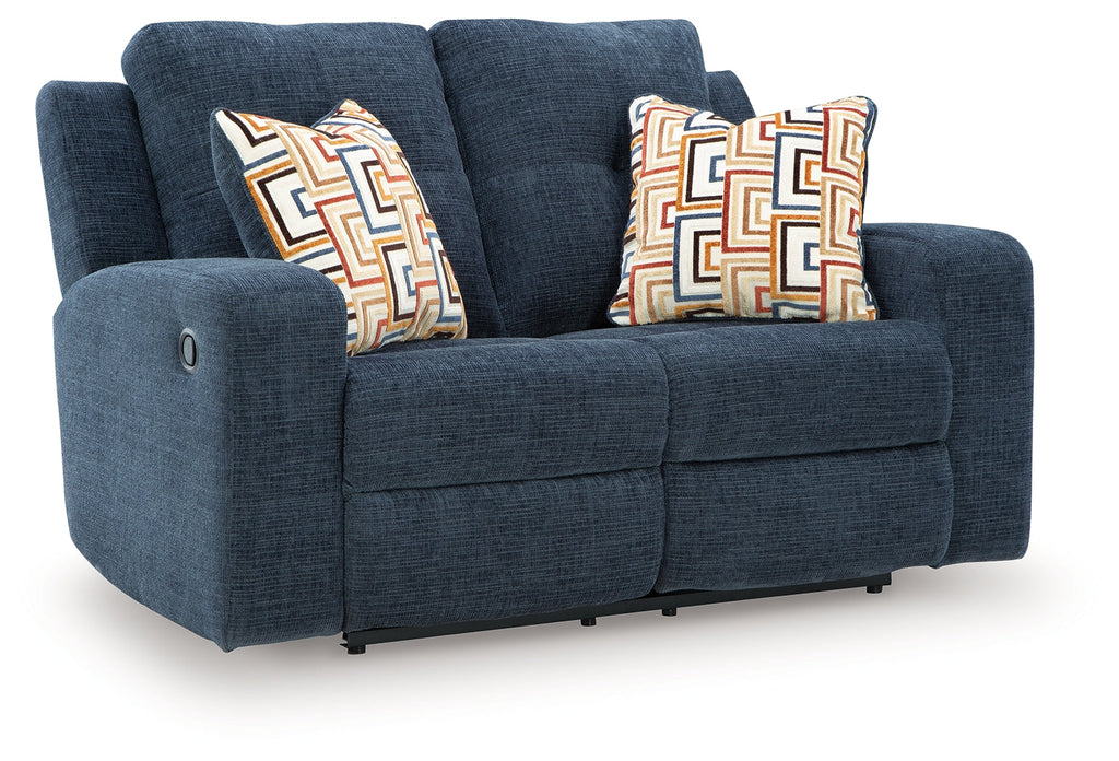 Danum Ink Reclining Loveseat