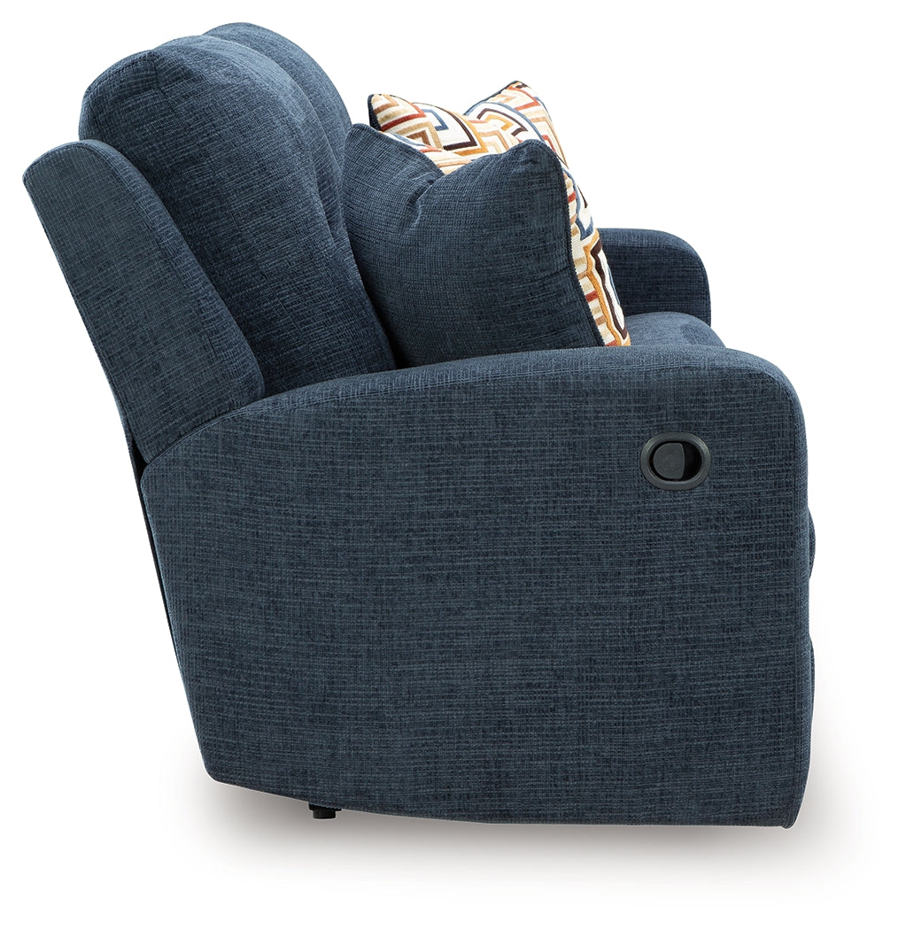 Danum Ink Reclining Sofa and Loveseat