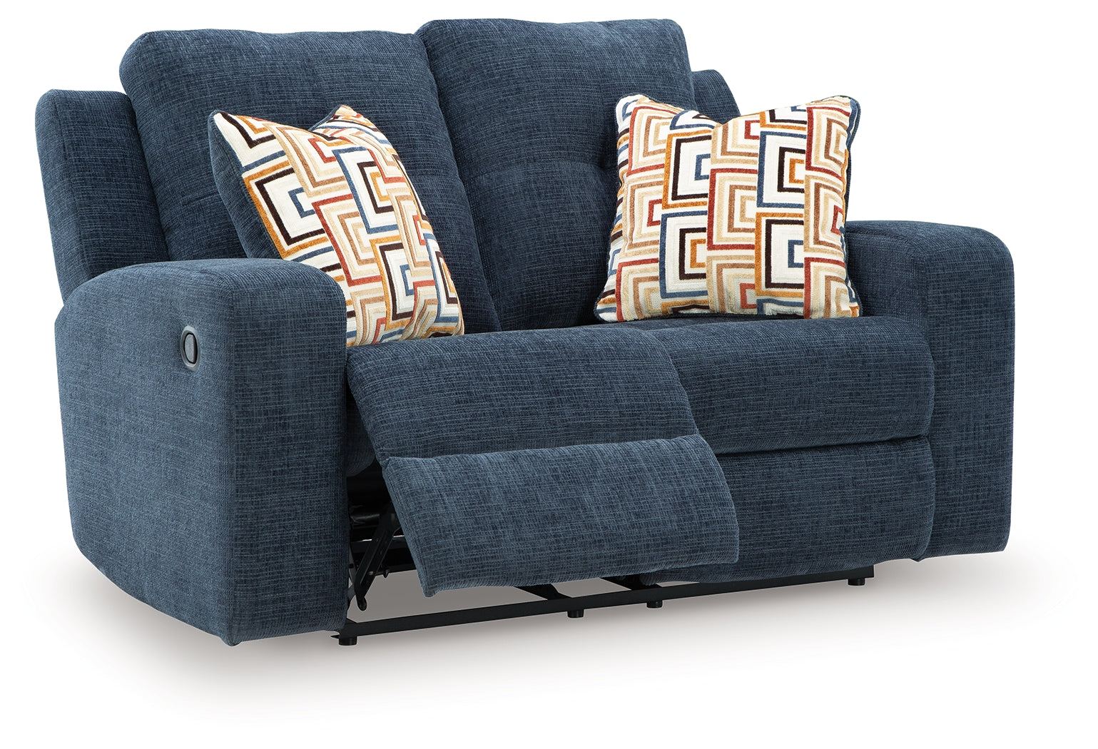 Danum Ink Reclining Sofa and Loveseat