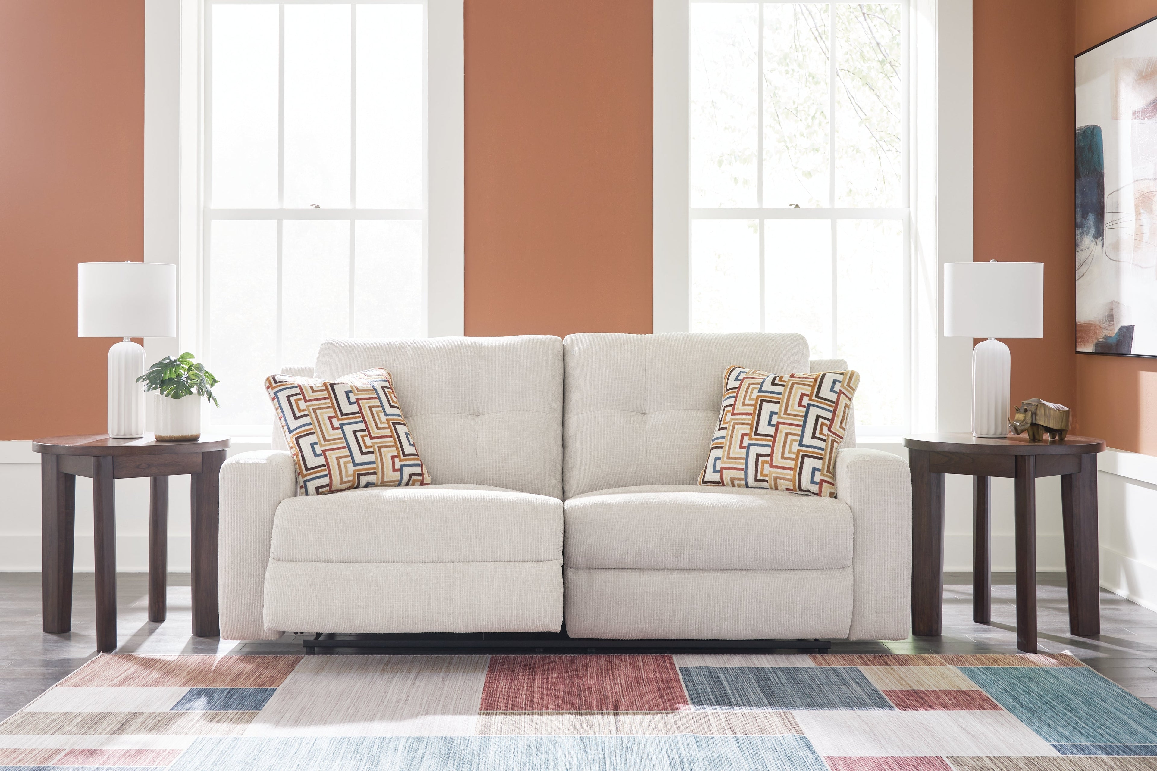 Danum Stone 2 Seat Reclining Sofa