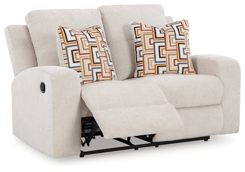 Danum Stone Reclining Sofa and Loveseat