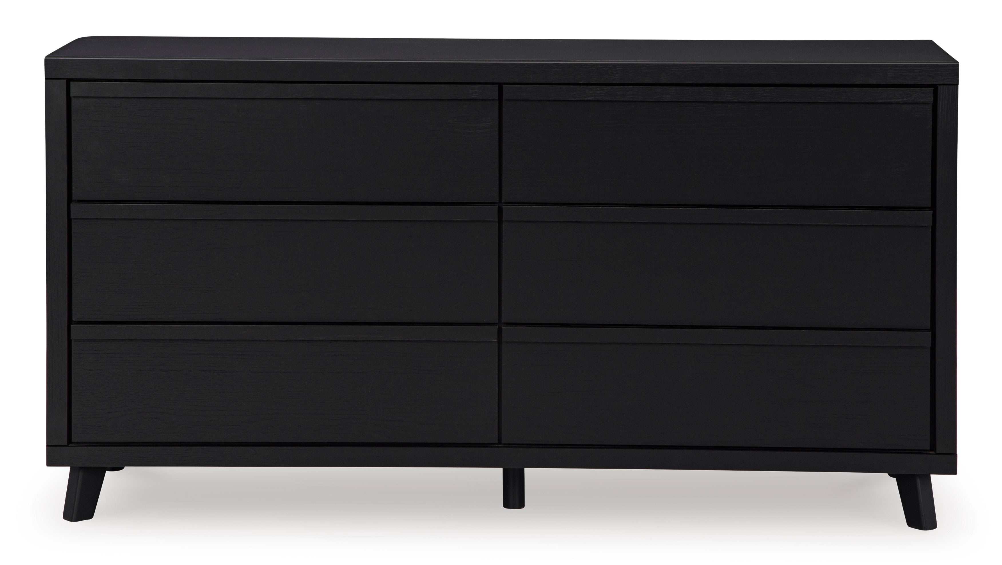 Danziar Black Dresser & Mirror