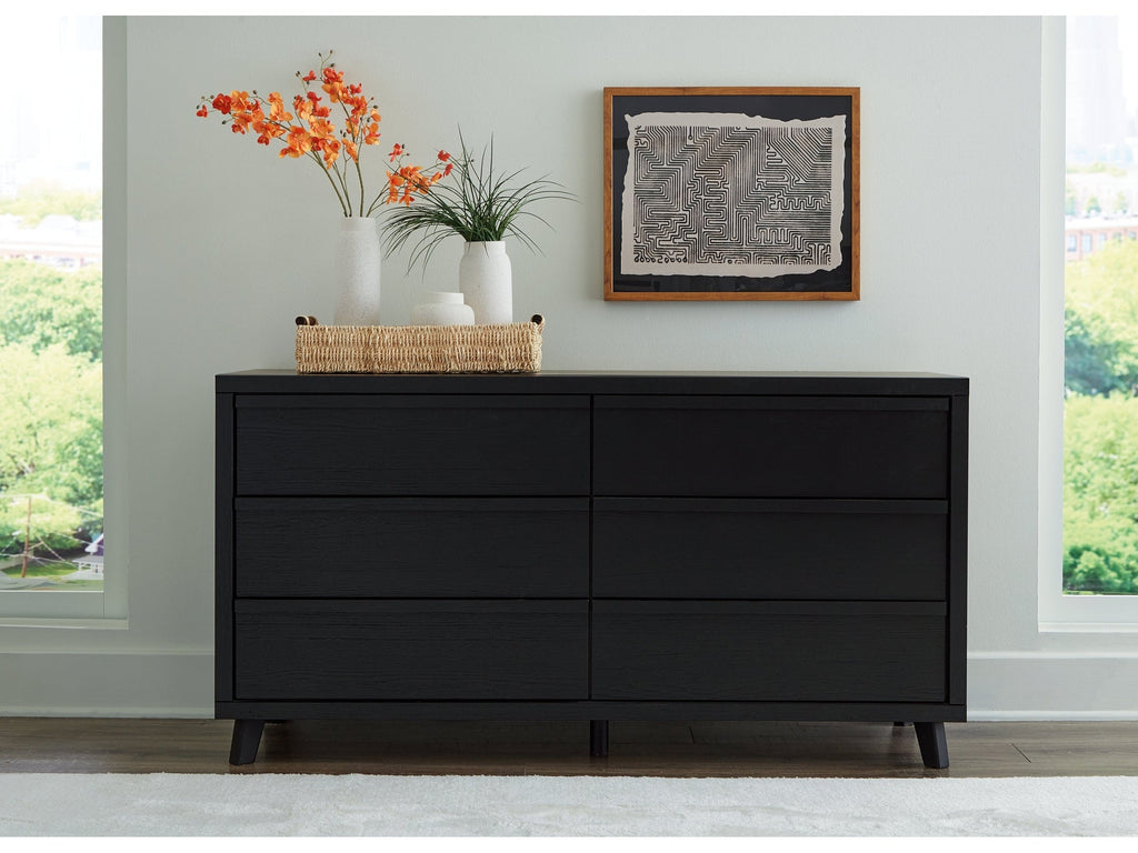 Danziar Black Dresser