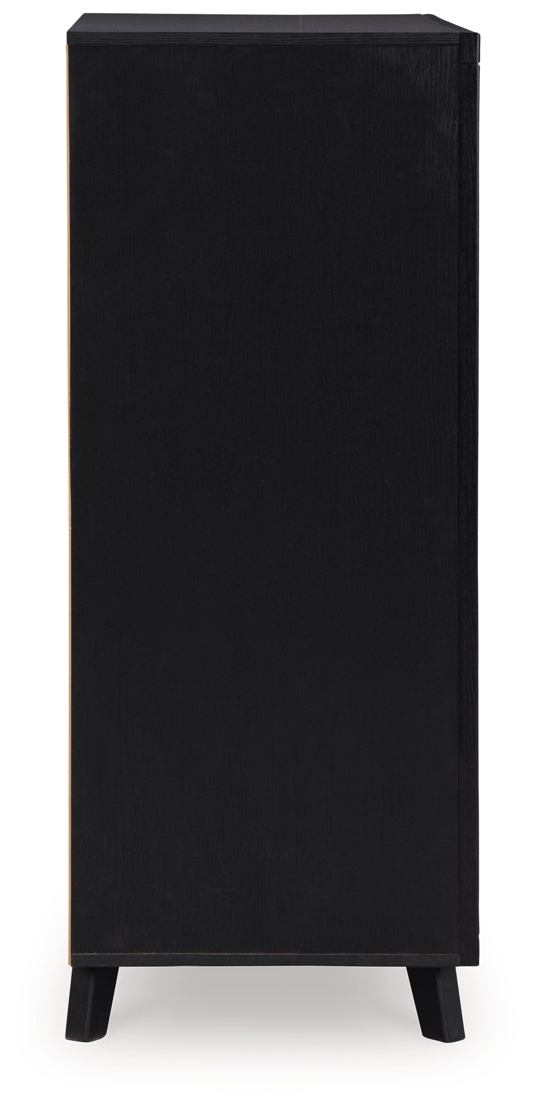 Danziar Black Queen Panel Bedroom Set with Chest and Nightstand