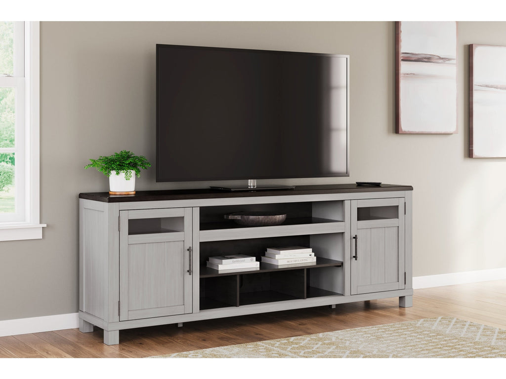 Darborn Gray/Brown 88" TV Stand