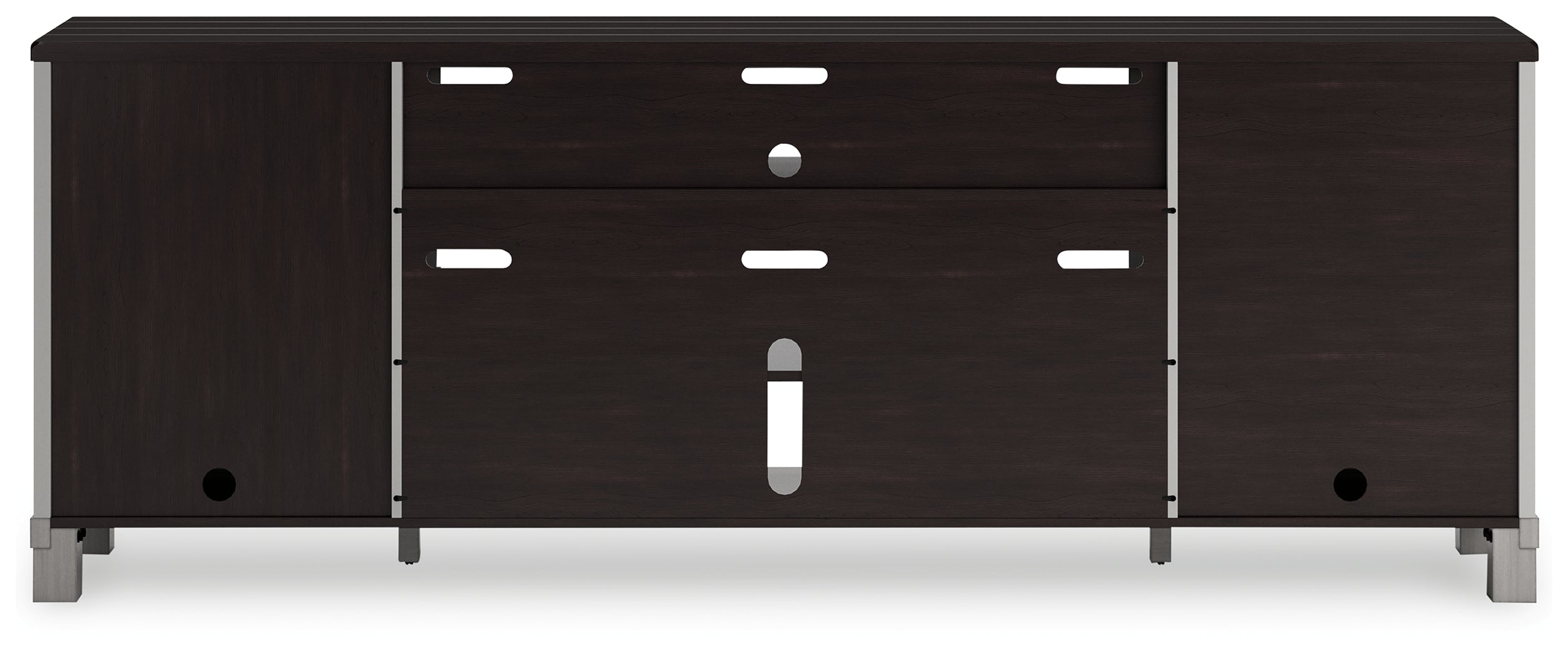 Darborn Gray/Brown 88" TV Stand