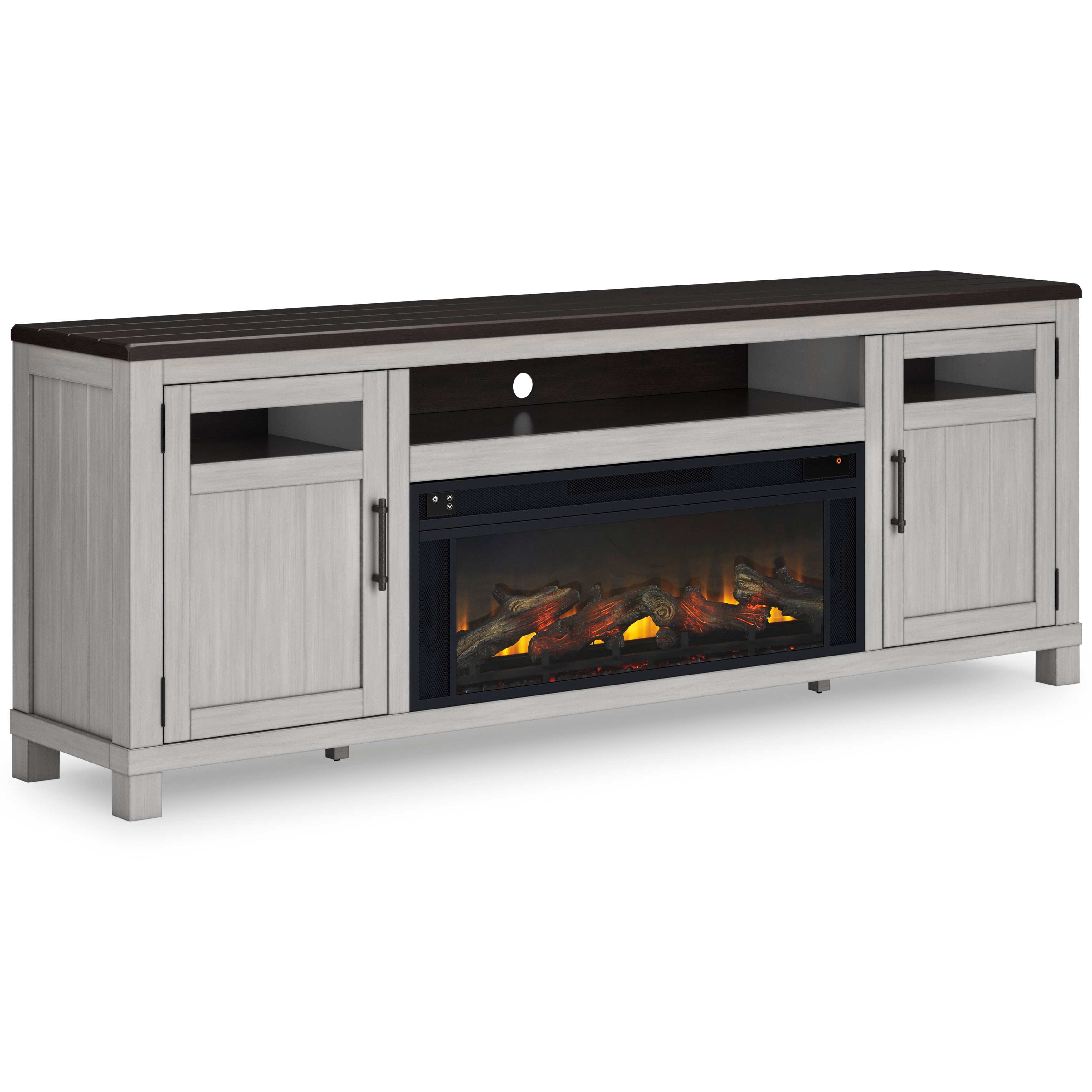 Darborn Gray/Brown 88" TV Stand
