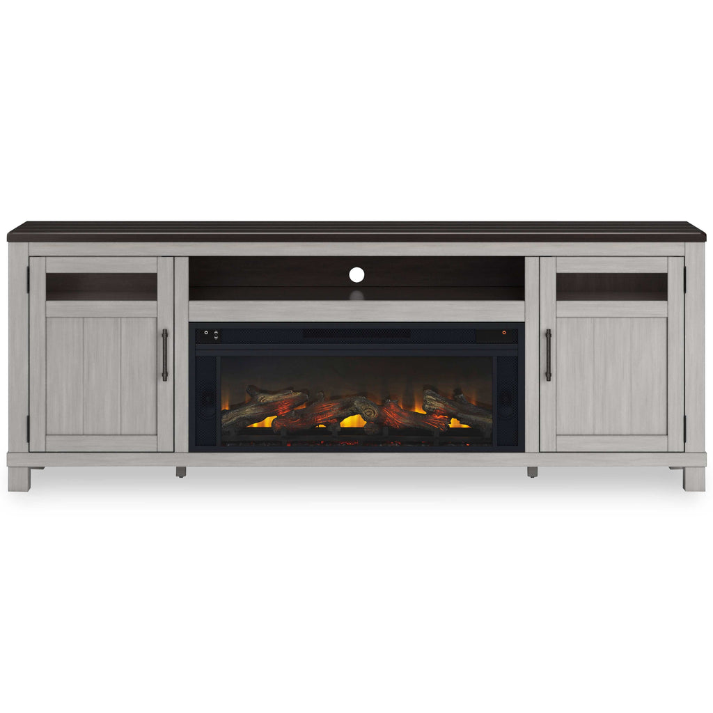 Darborn Gray/Brown 88" TV Stand