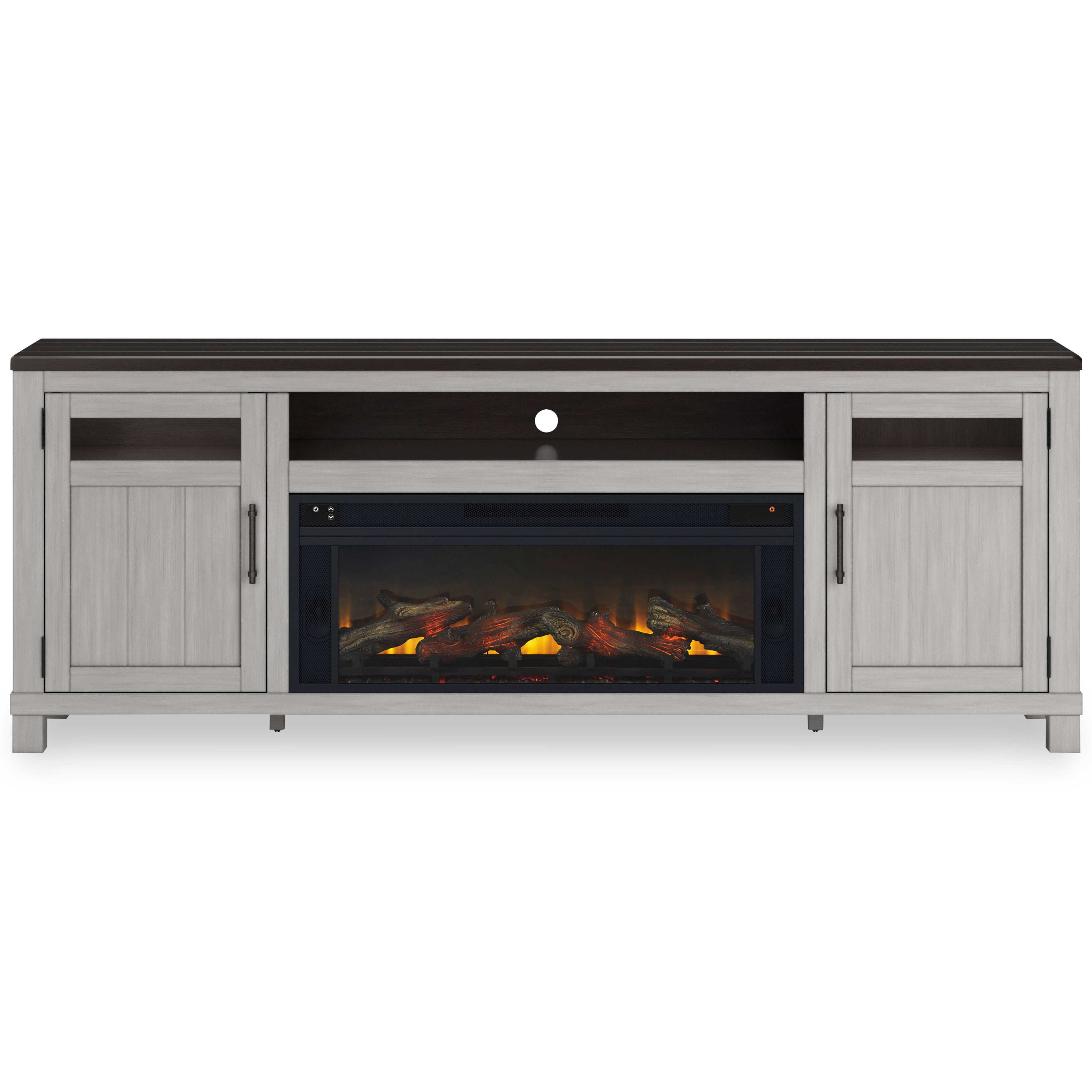 Darborn Gray/Brown 88" TV Stand