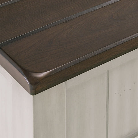 Darborn Gray/Brown Lift-Top Coffee Table