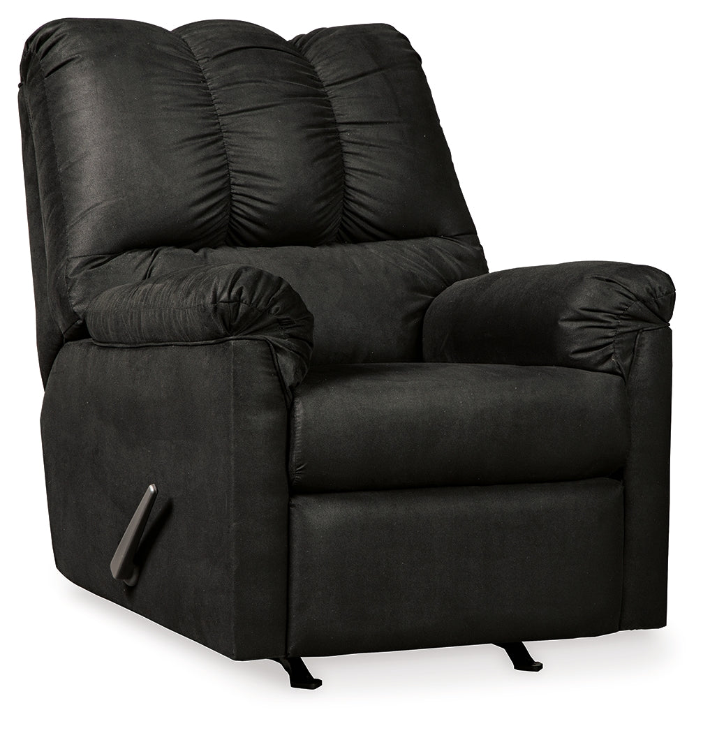 Darcy Black Loveseat & 2 Recliners