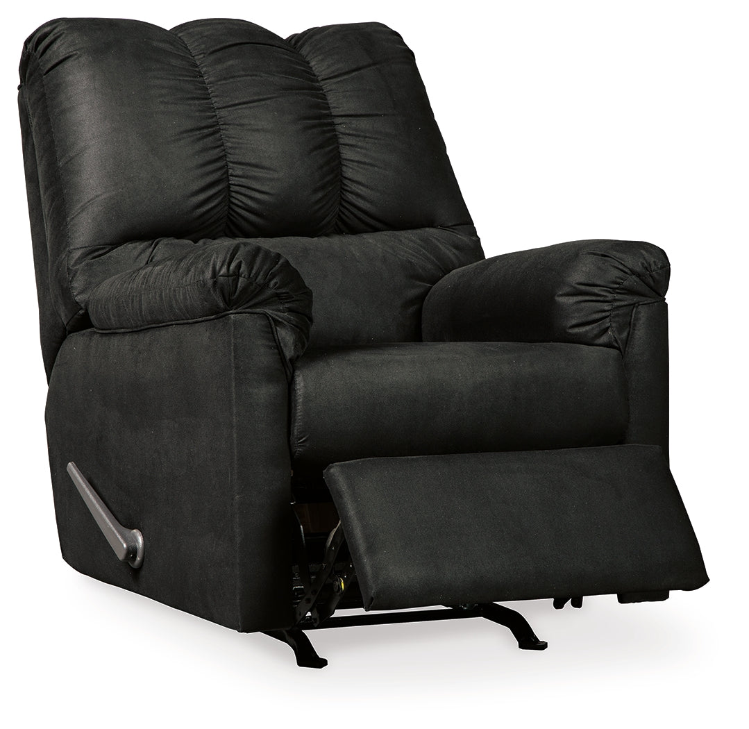 Darcy Black Loveseat & 2 Recliners