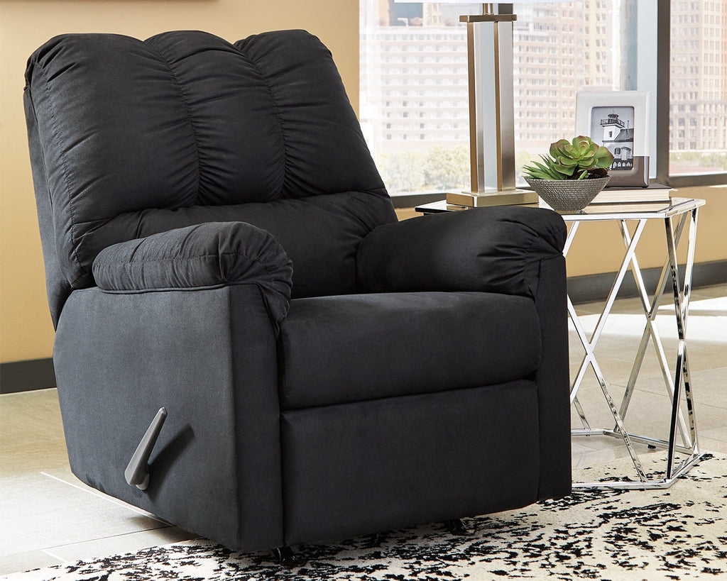Darcy Black Loveseat & 2 Recliners