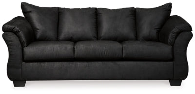 Darcy Black Sofa, Loveseat and Recliner