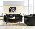 Darcy Black Sofa and Loveseat