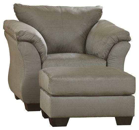 Darcy Chair & Ottoman Set