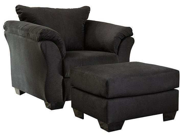 Darcy Chair & Ottoman Set
