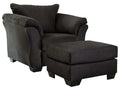Darcy Chair & Ottoman Set