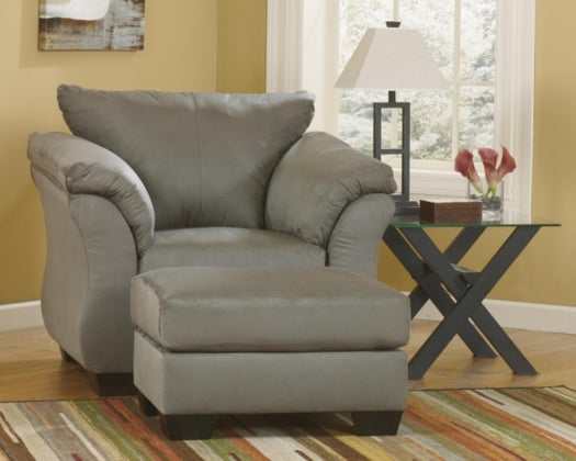 Darcy Chair & Ottoman Set