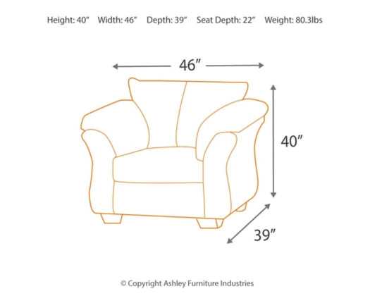 Darcy Chair & Ottoman Set