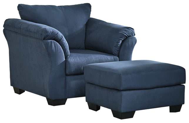 Darcy Chair & Ottoman Set