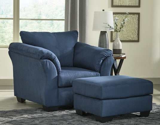 Darcy Chair & Ottoman Set