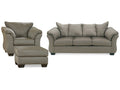 Darcy Cobblestone Sofa, Chair and Ottoman