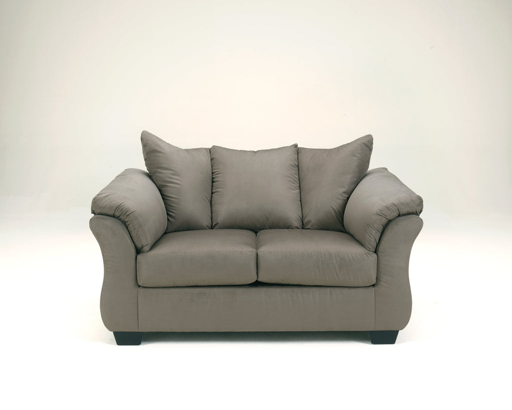 Darcy Cobblestone Sofa, Loveseat and Recliner