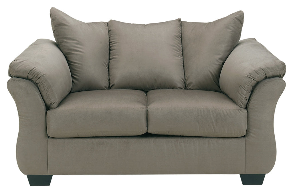 Darcy Cobblestone Sofa and Loveseat