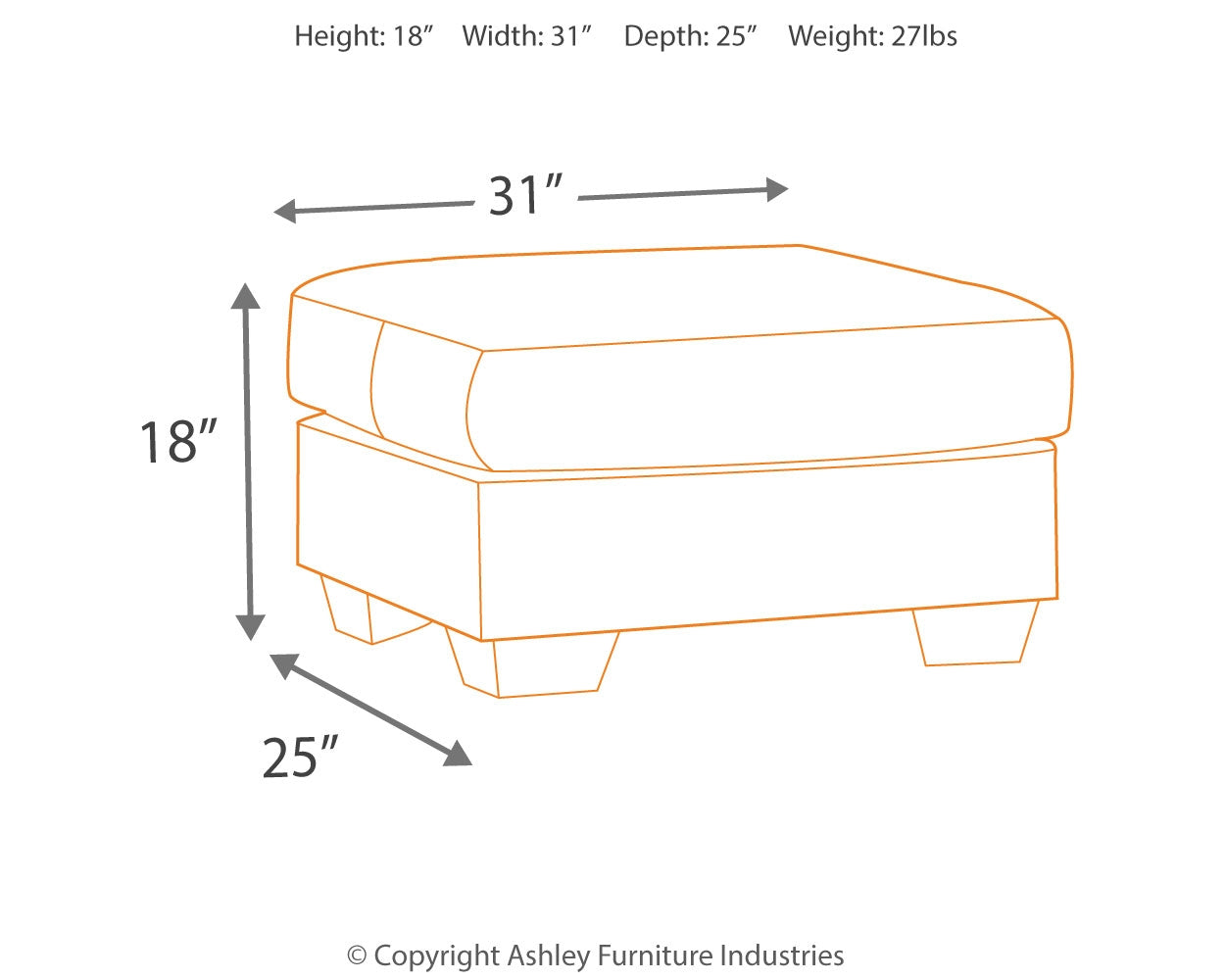 Darcy Sofa and Ottoman