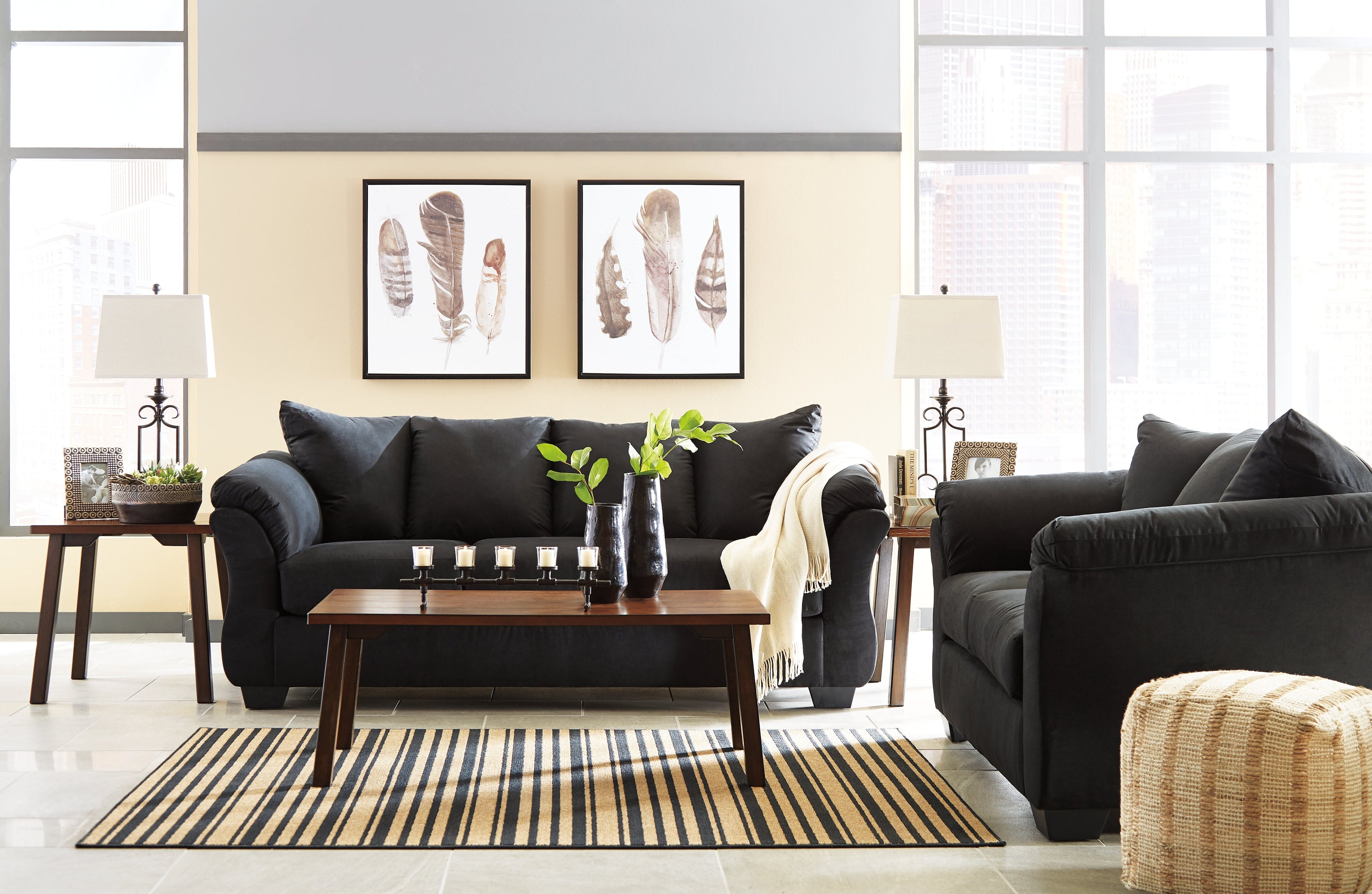 Darcy Stationary Loveseat