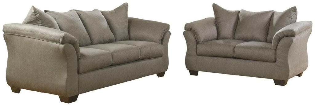 Darcy Stationary Sofa & Loveseat 2pc Living Room Set