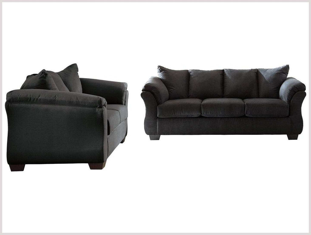 Darcy Stationary Sofa & Loveseat 2pc Living Room Set