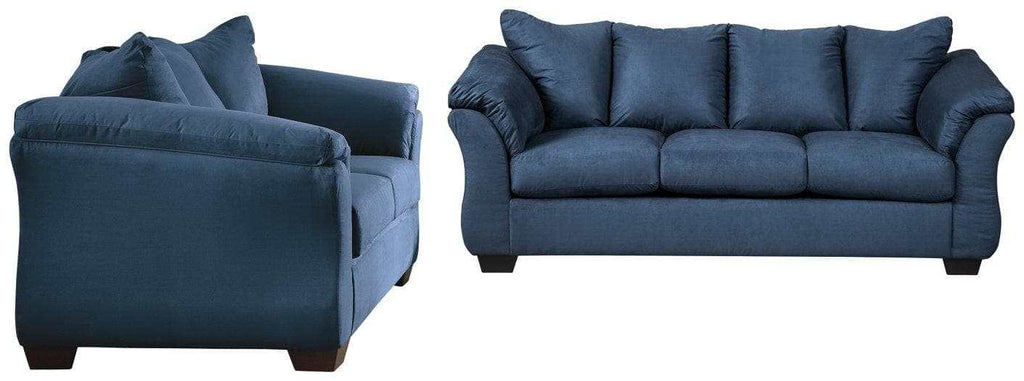Darcy Stationary Sofa & Loveseat 2pc Living Room Set