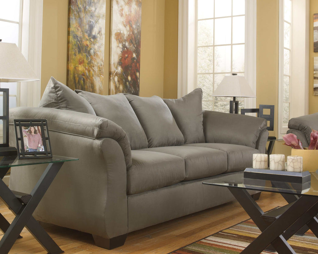 Darcy Stationary Sofa & Loveseat 2pc Living Room Set