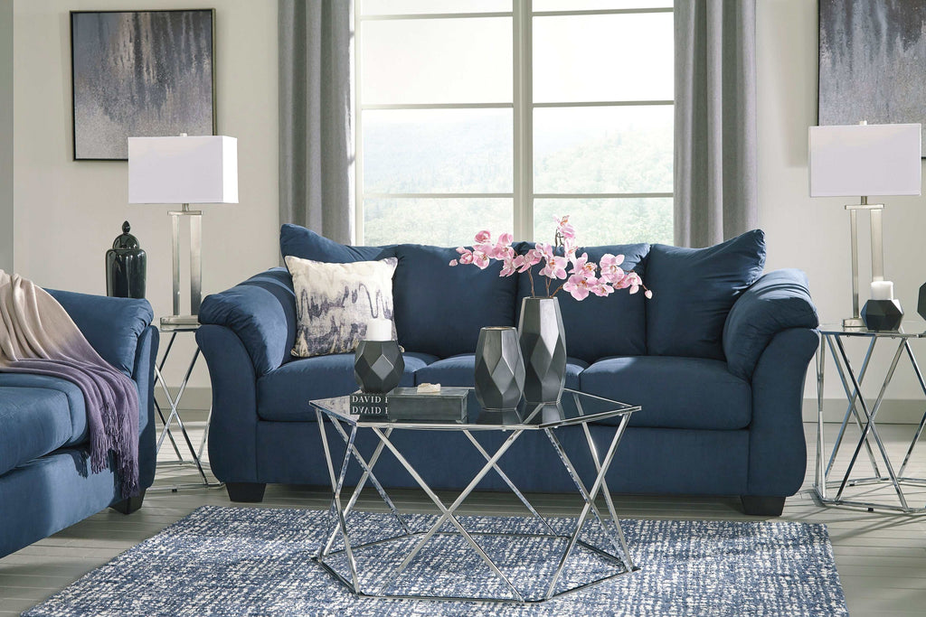 Darcy Stationary Sofa & Loveseat 2pc Living Room Set