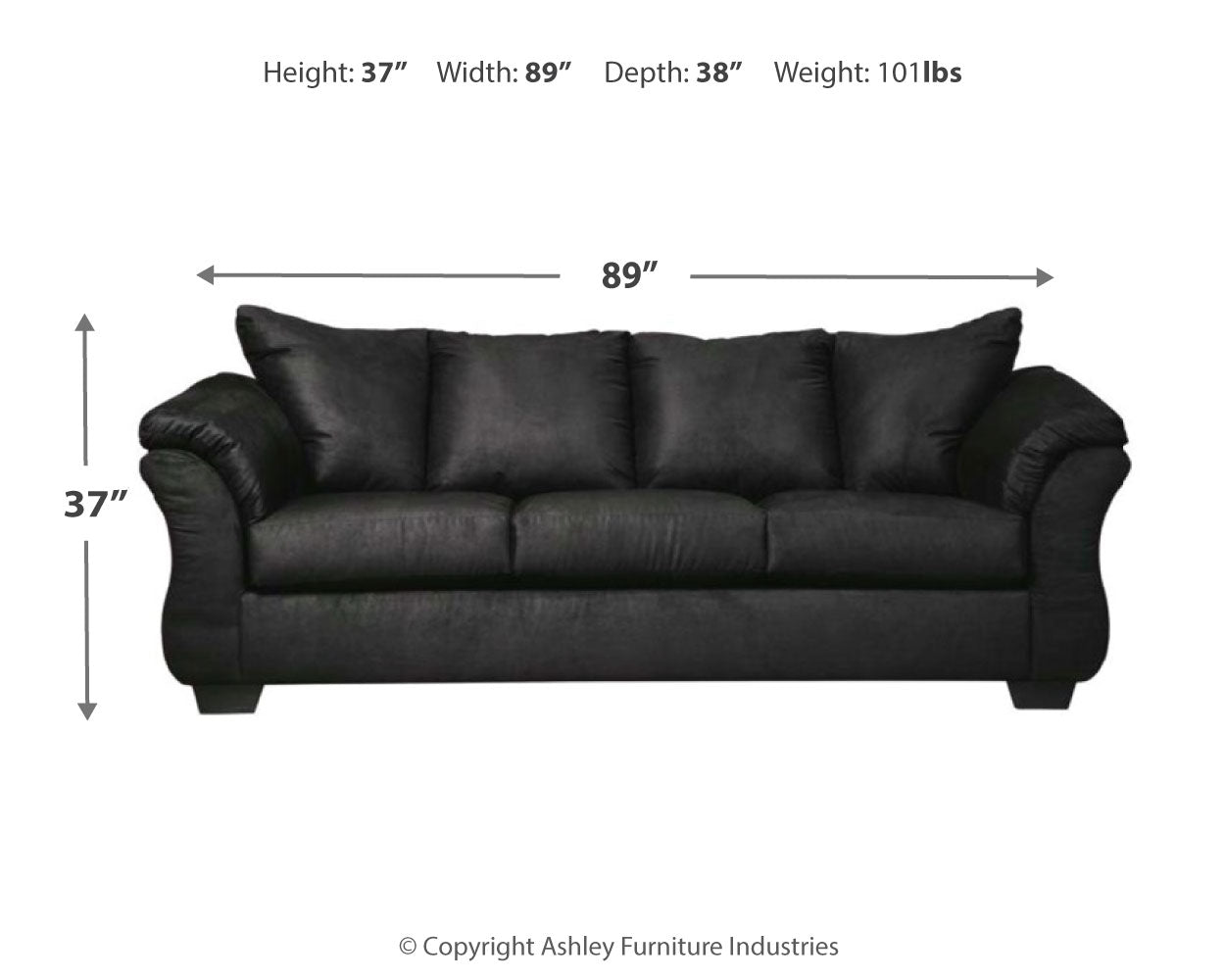 Darcy Stationary Sofa