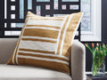 Darrman Ochre/Ivory Pillow (Set of 4)