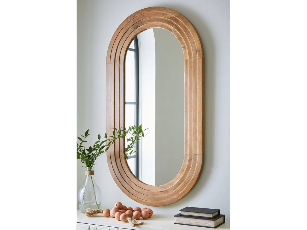 Daverly Brown Accent Mirror
