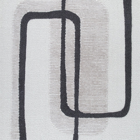 Davismour Ivory/Taupe/Charcoal Large Rug